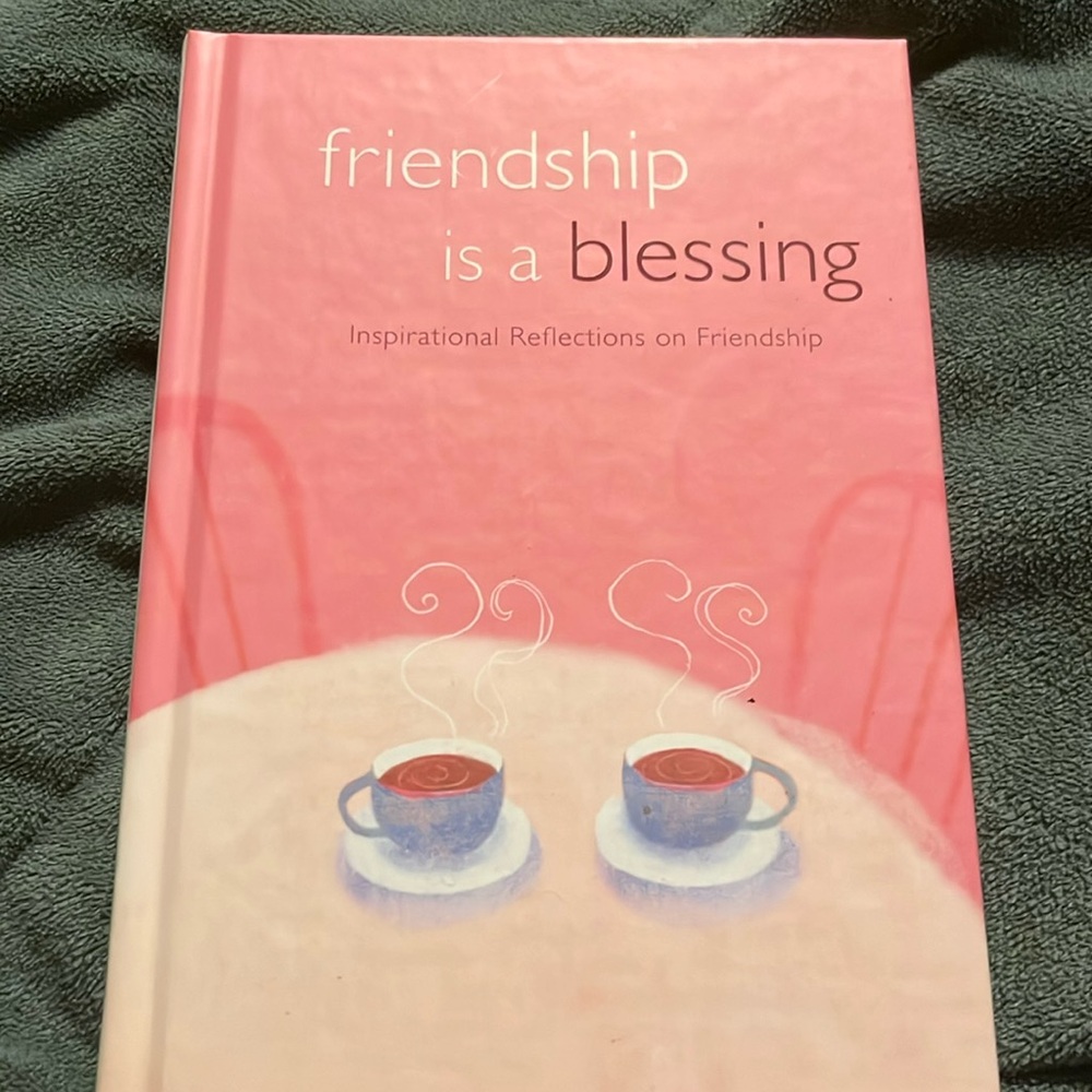 Hallmark “Friendship Is A Blessing” gift book. Gift this to a friend! 🎁